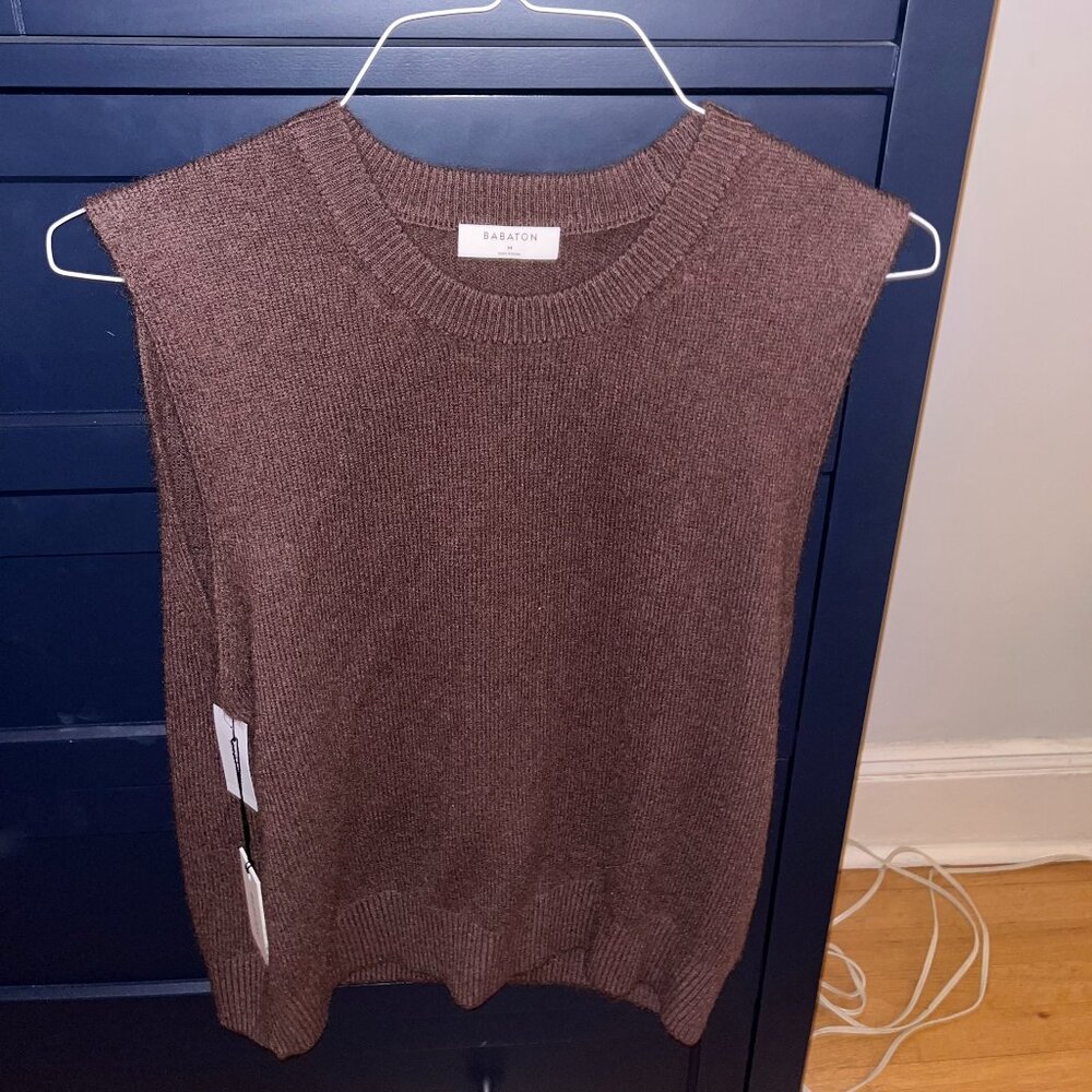 Aritzia The Group by Babaton - Ellipsis Luxe Cashmere Tank NWT